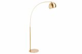 Elegantná oblúková stojacia lampa Lounge Deal 205cm zlatá