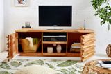 Luxusný stolík pod TV z masívu Relief Akácia 150cm