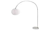 Dizajnová stojacia lampa Cocooning 205cm biela