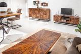 Moderný konferenčný stolík z masívu Wood Art Mango 105cm