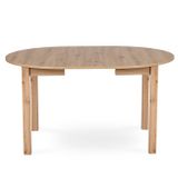 Rozkladací jedálenský stôl Klara 102-142 cm MDF Dub riviera