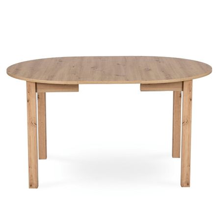 Rozkladací jedálenský stôl Klara 102-142 cm MDF Dub riviera